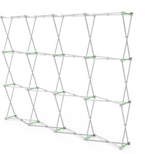 10ft Straight Velcro Fabric Pop Up Display(Hardware Only)