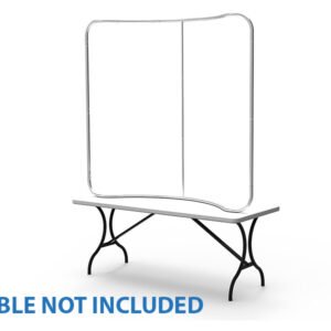 6ft Curve Tension Fabric Display(Hardware Only)