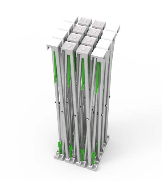 8ft Curve Velcro Fabric Pop Up Display (Hardware Only) 2 8ft Curve Velcro Fabric Pop Up Display (Hardware Only) - Image 3