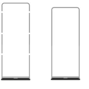 Tension Fabric stand 36"x90"(Hardware Only)
