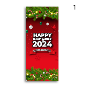 Christmas Door Hangers Glossy Finish